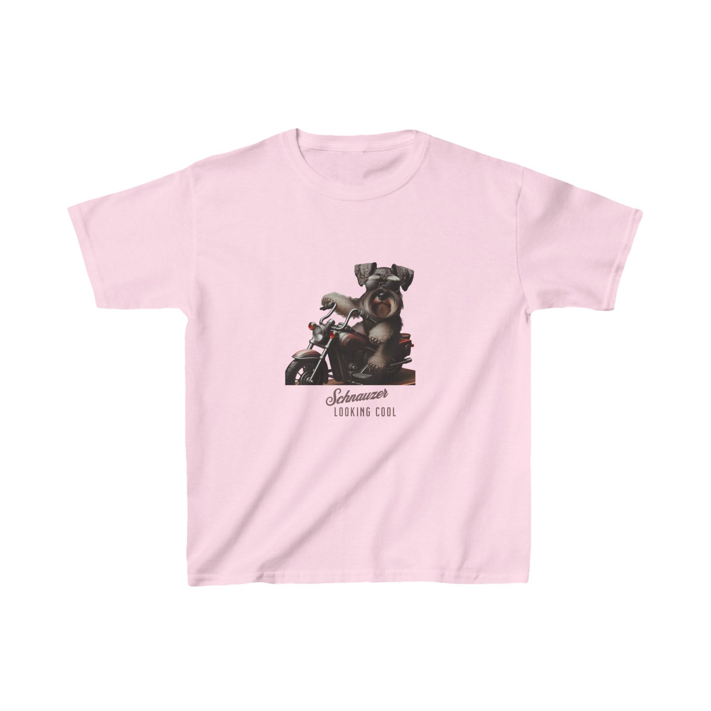 Very Cool Biker Schnauzer T-Shirt