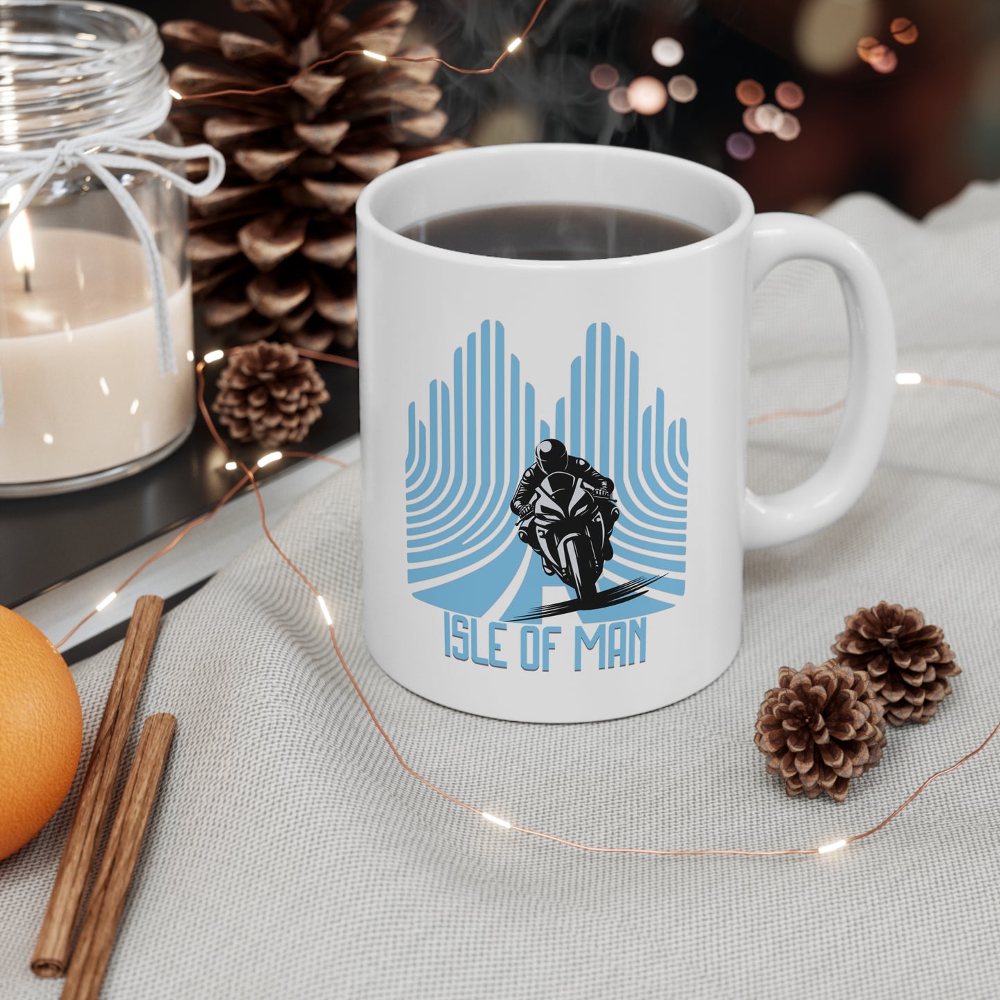Isle of Man - Art Deco Racing Mug