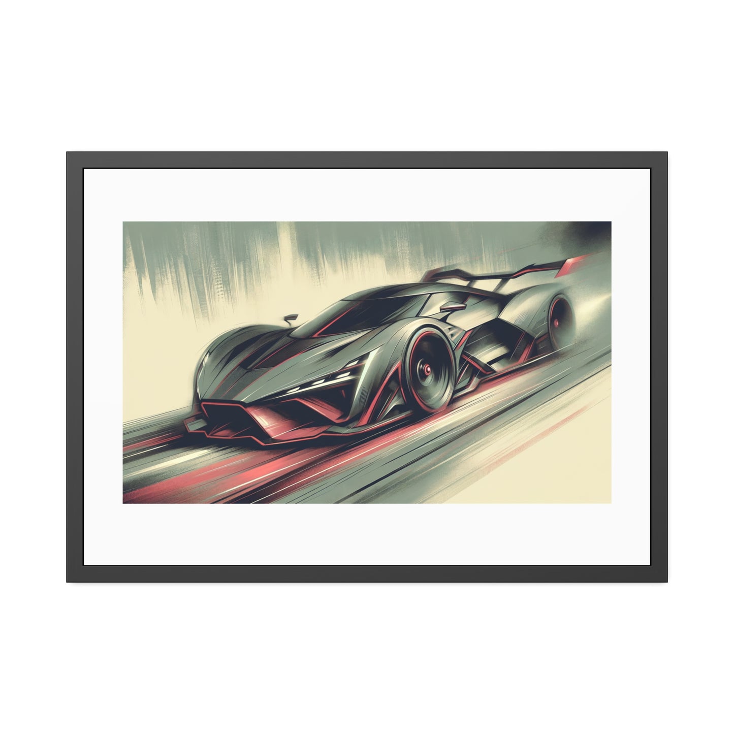 Fast and Futuristic Sports Car