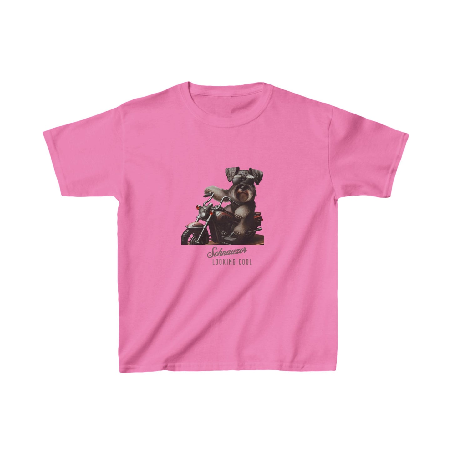 Very Cool Biker Schnauzer T-Shirt