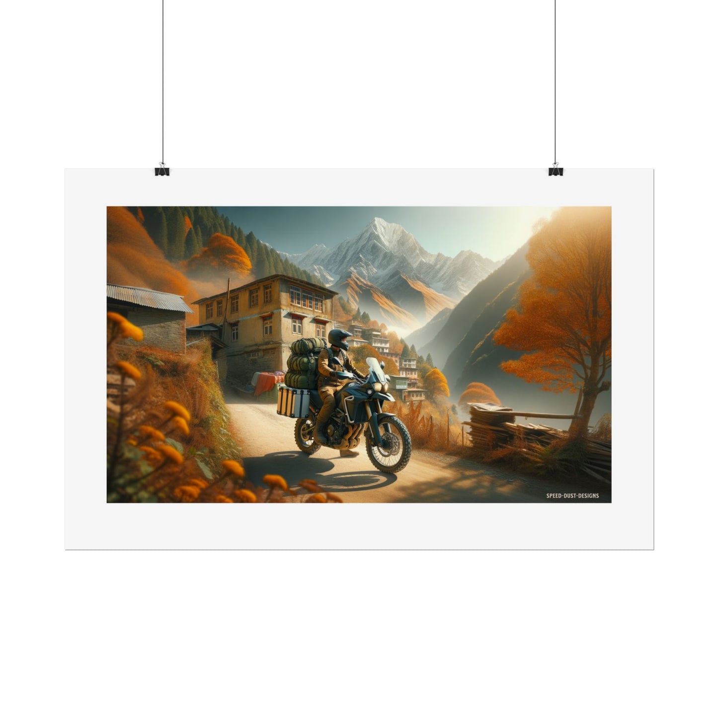 Himalayan Adventure Motorcycle Rider
