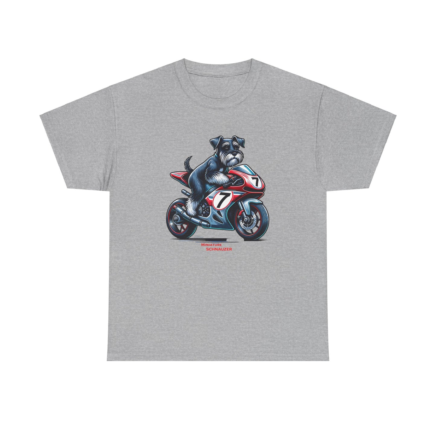 Schnauzer Red Racer No7 T-Shirt