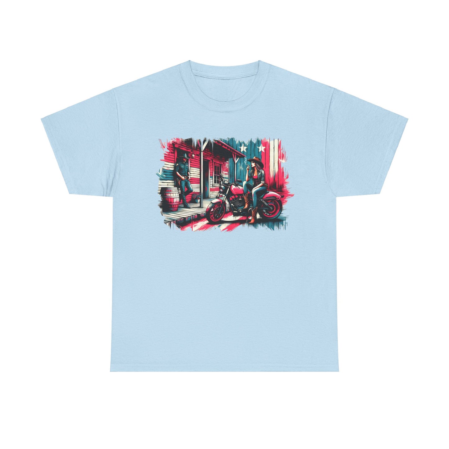 USA Chopper Chick T-Shirt