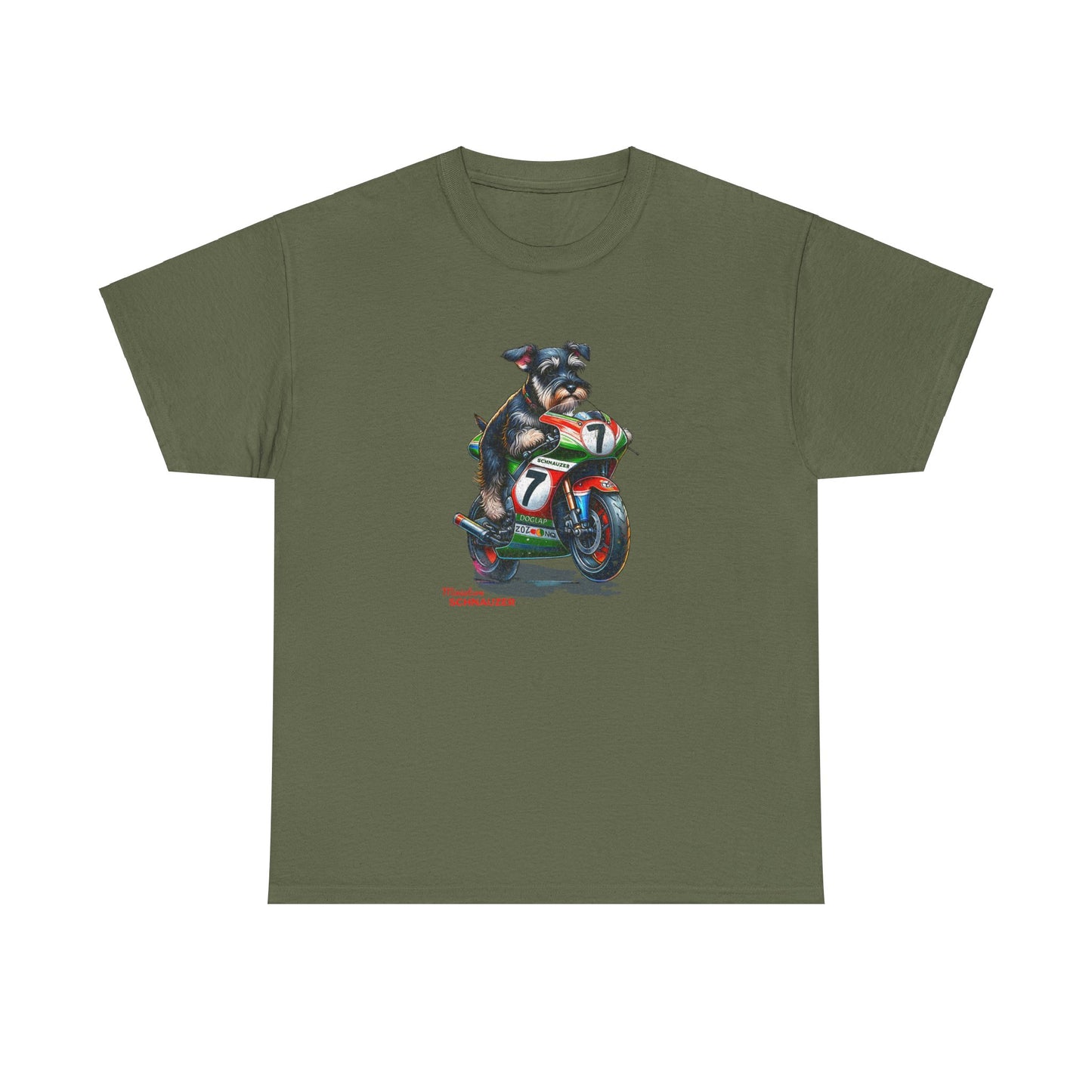 Schnauzer Racer Castrol Colours T-Shirt