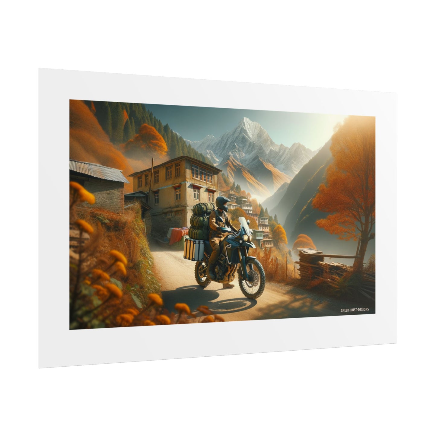 Himalayan Adventure Motorcycle Rider