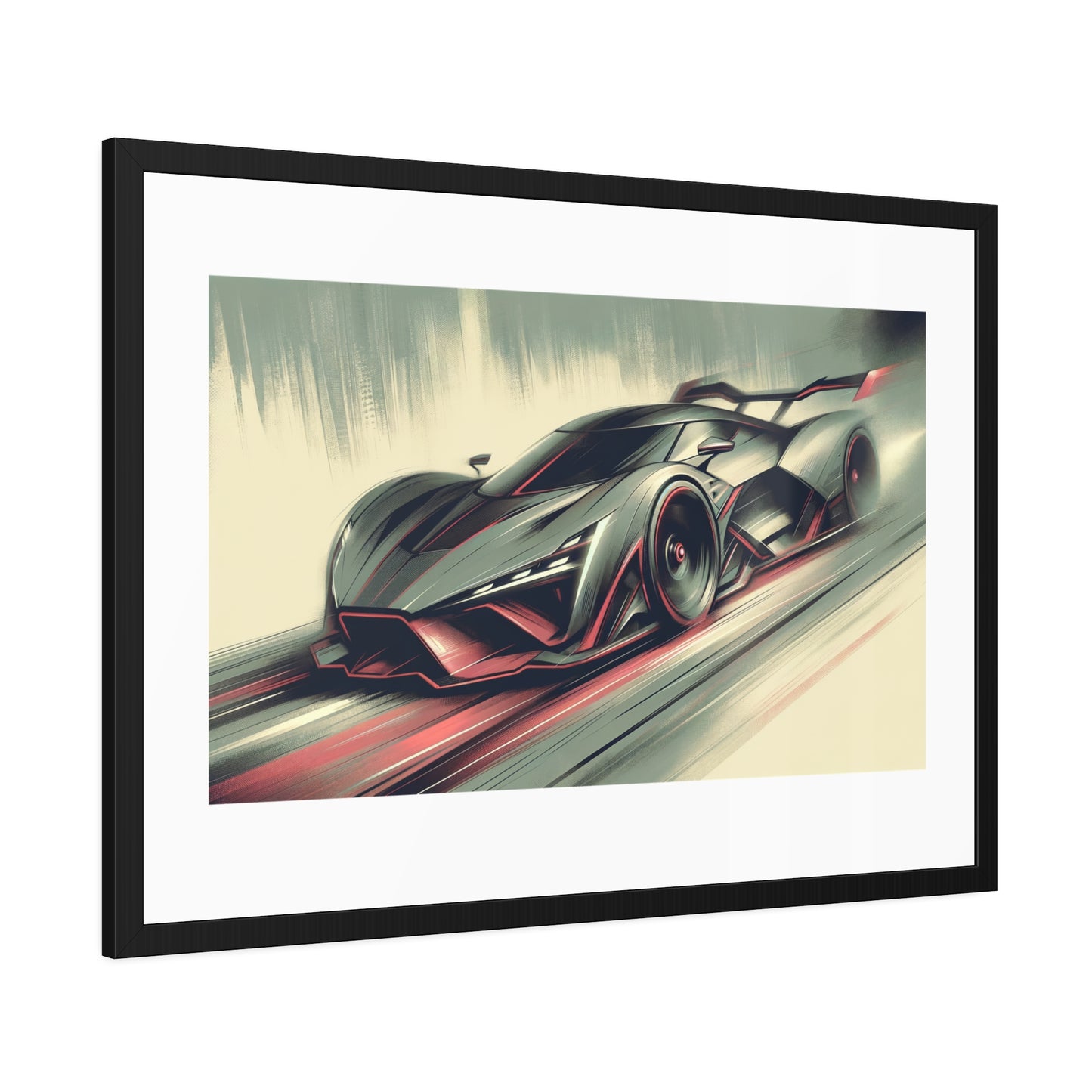 Fast and Futuristic Sports Car