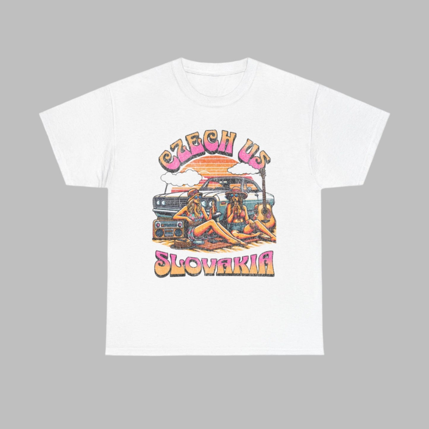 Czech Us Slovakia T-Shirt