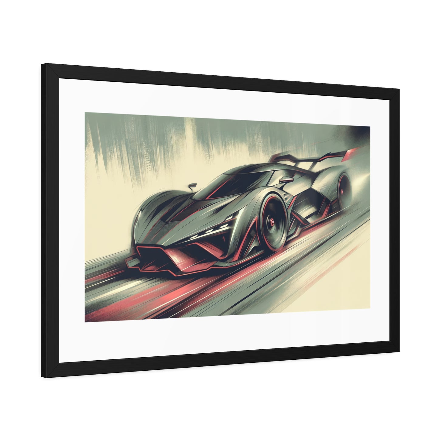Fast and Futuristic Sports Car