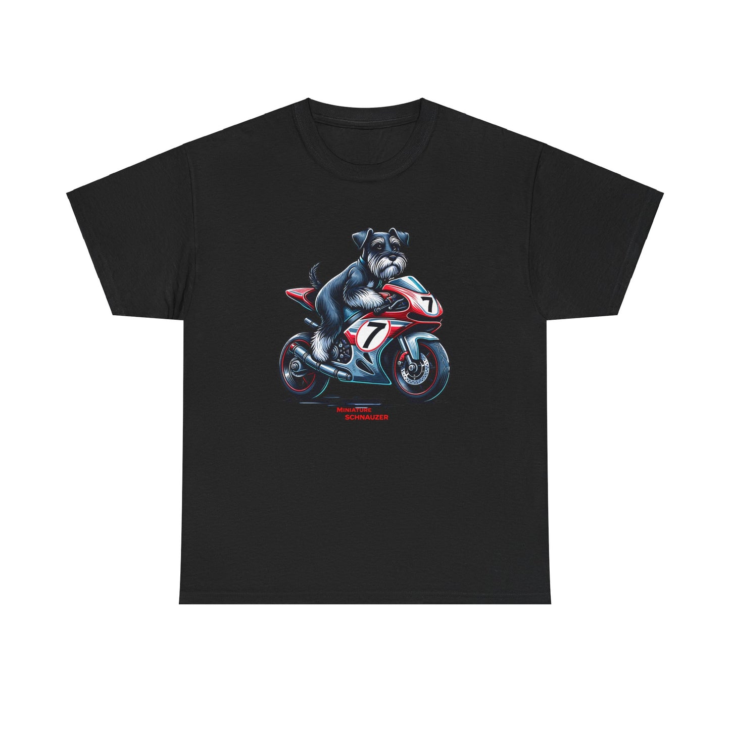 Schnauzer Red Racer No7 T-Shirt