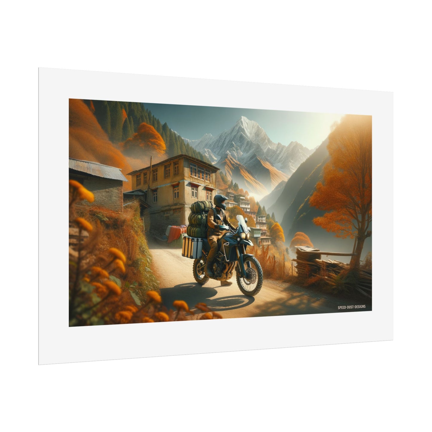 Himalayan Adventure Motorcycle Rider