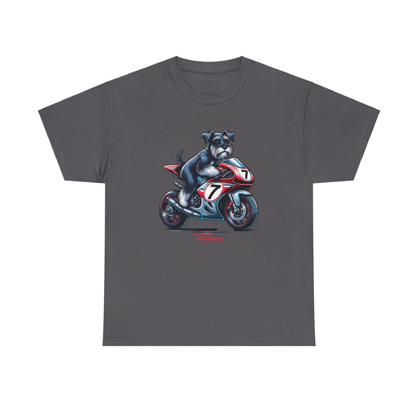 Schnauzer Red Racer No7 T-Shirt