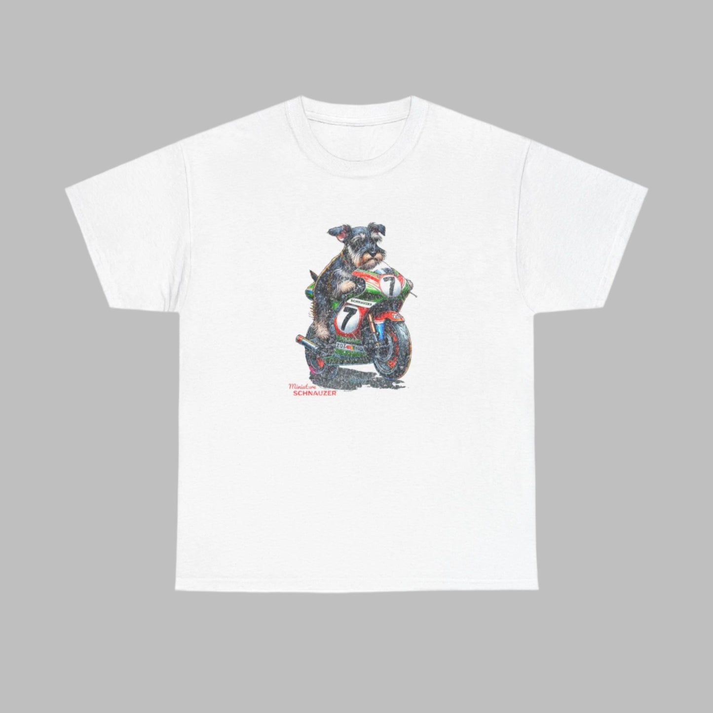 Schnauzer Racer Castrol Colours T-Shirt