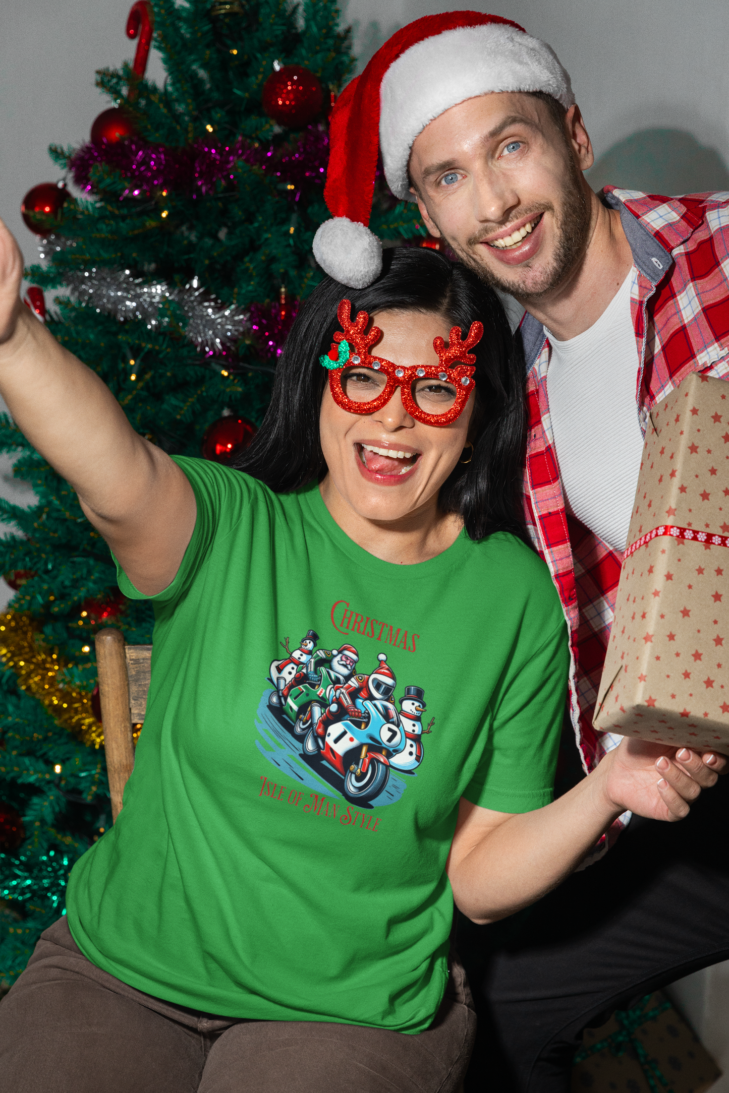 Christmas - Isle of Man Style T-Shirt