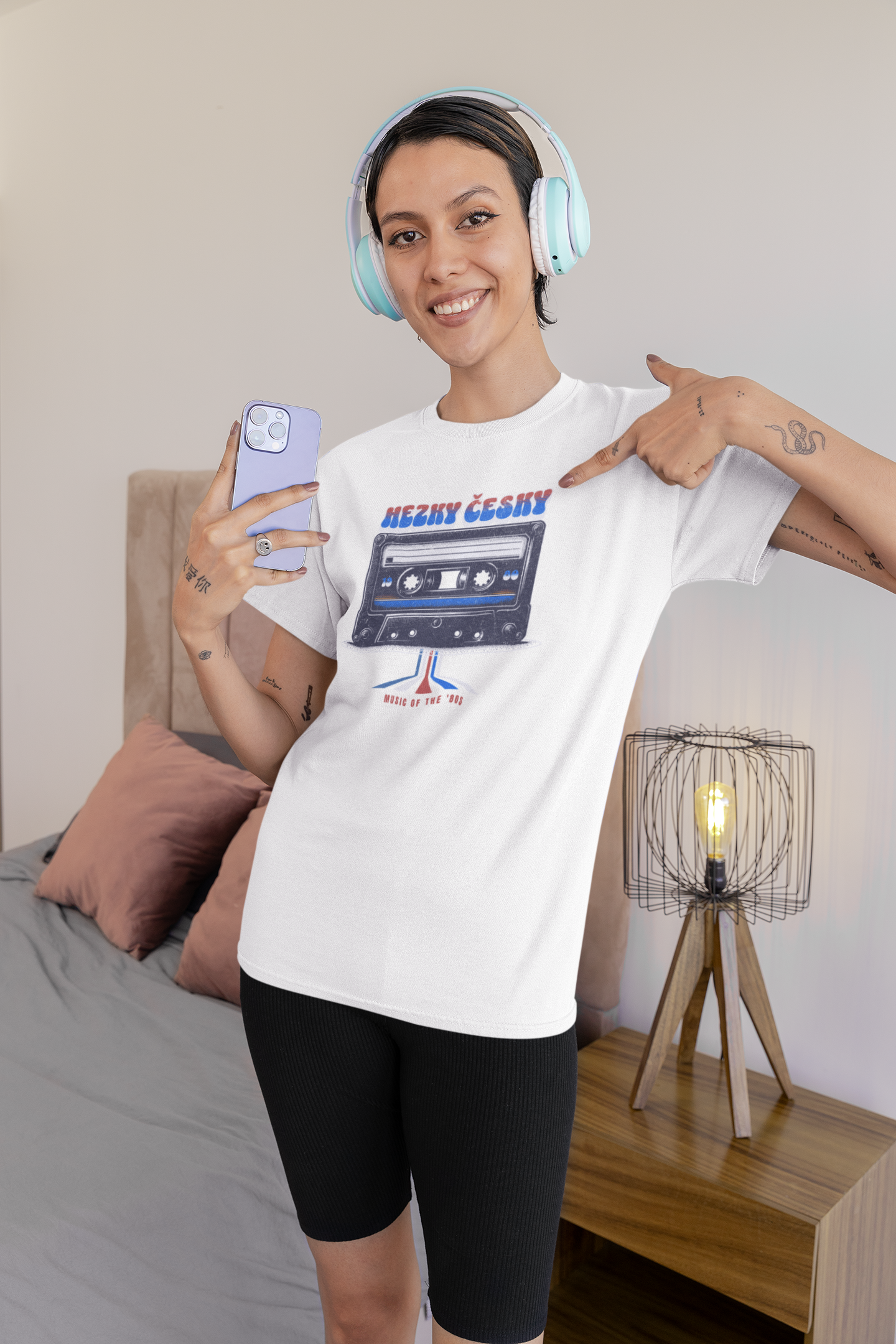 Hezky Česky Cassete Tape T-Shirt