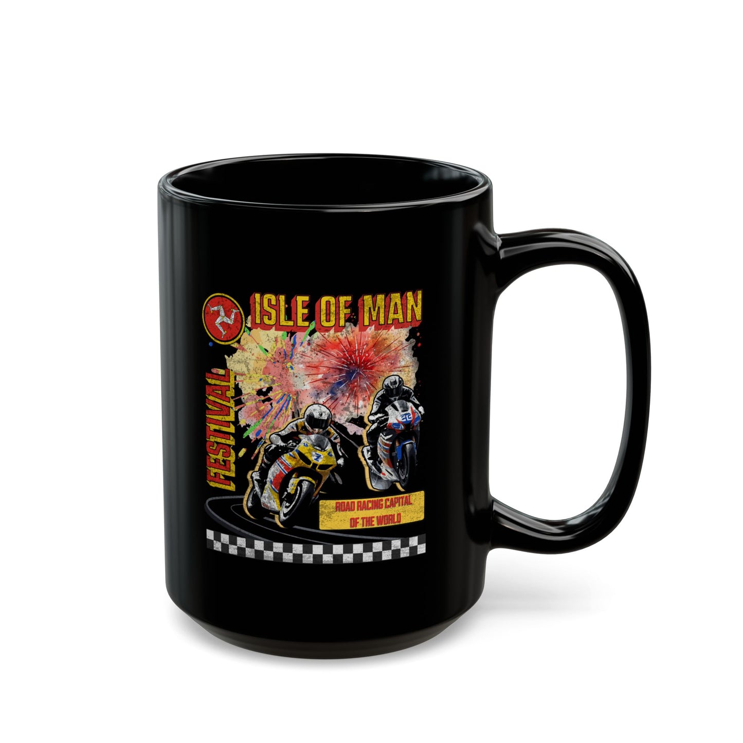 Isle of Man Motorcycle Festival Mug