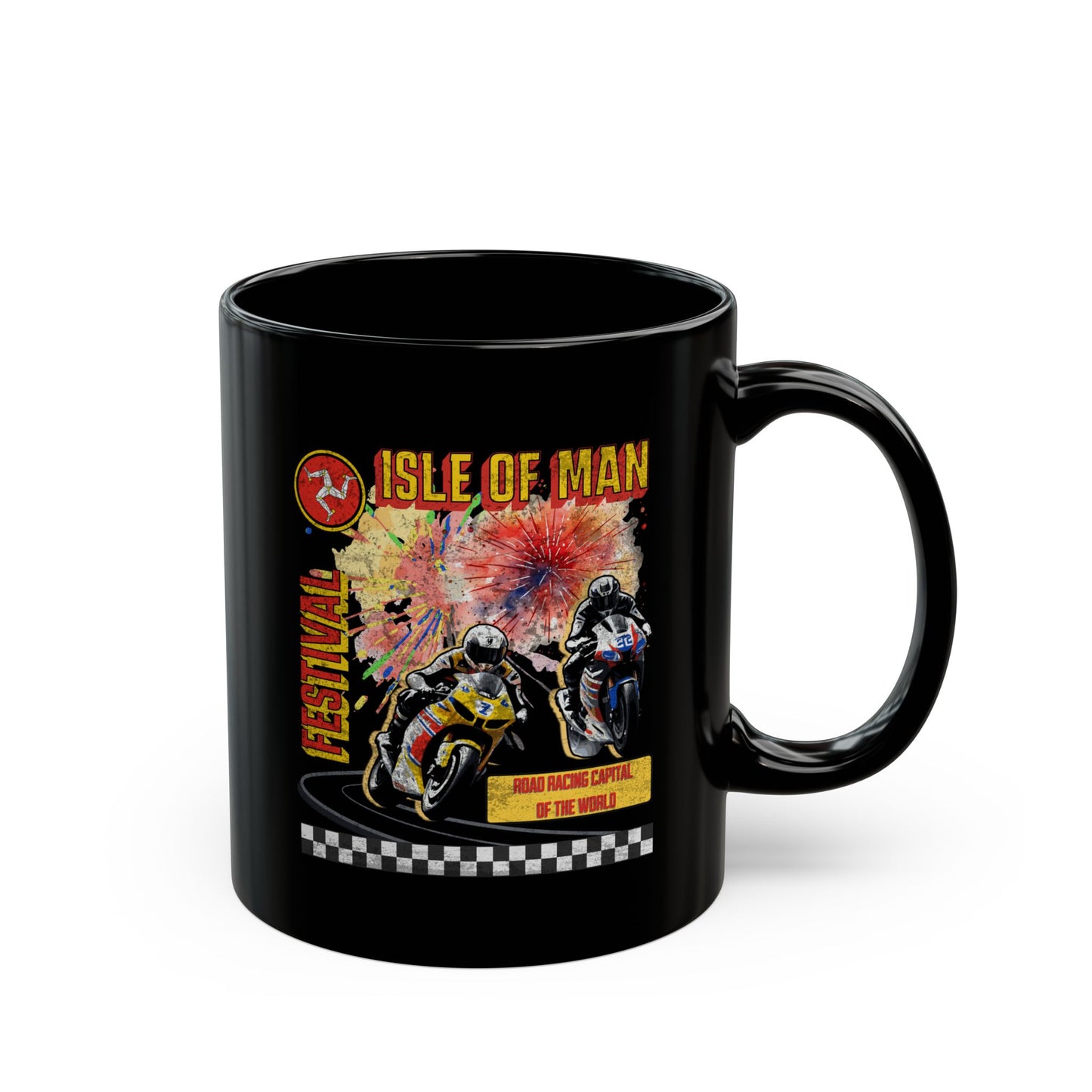 Isle of Man Motorcycle Festival Mug