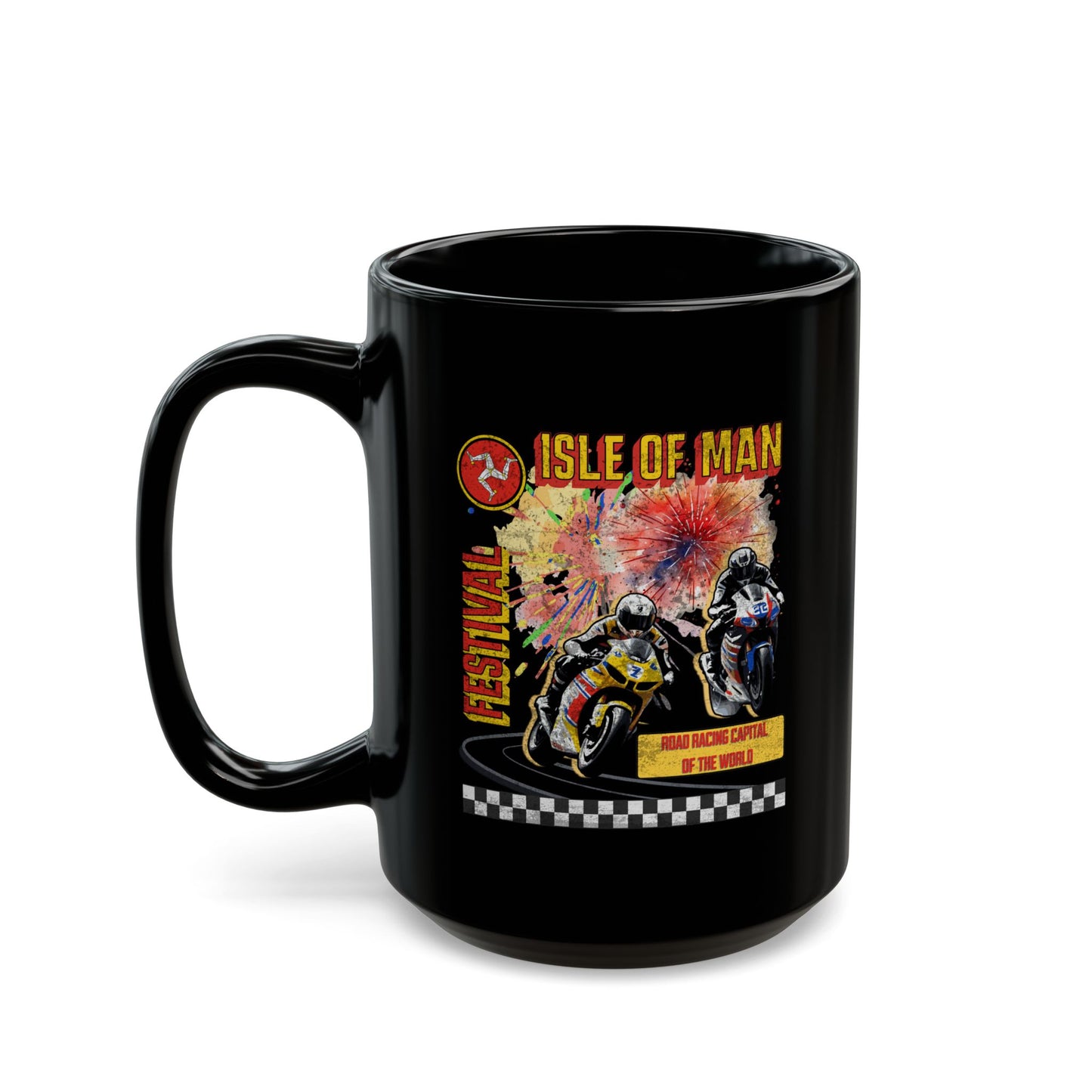 Isle of Man Motorcycle Festival Mug