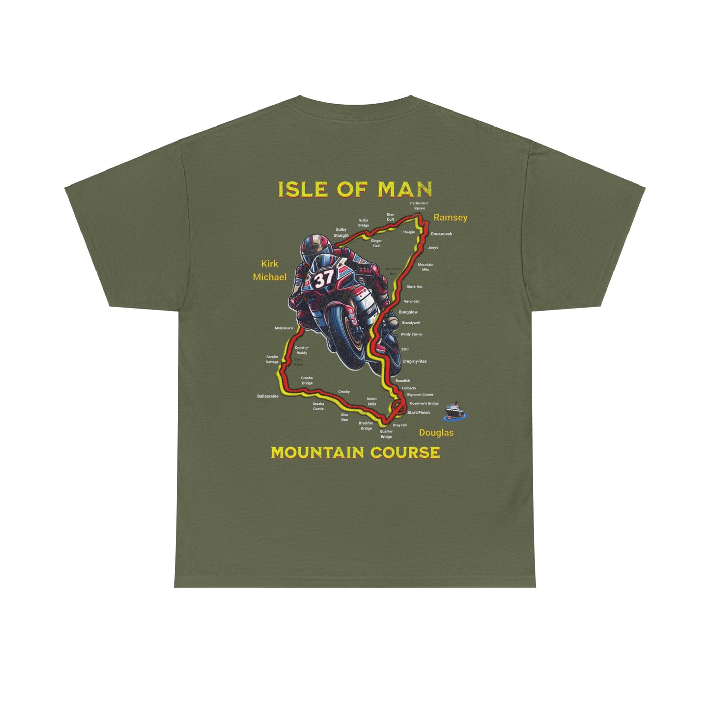 Isle of Man - Worlds Greatest Road Race 2025 T-Shirt