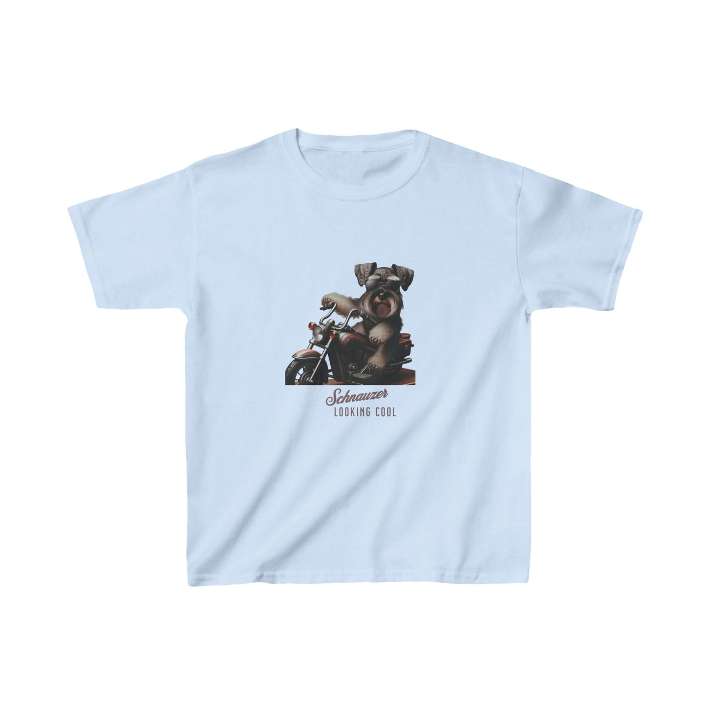 Very Cool Biker Schnauzer T-Shirt