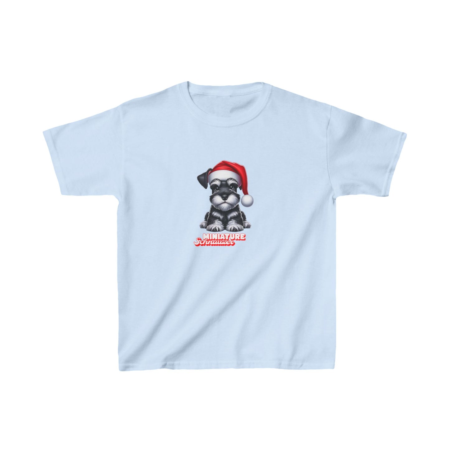 Christmas Schnauzer Kids T-Shirt