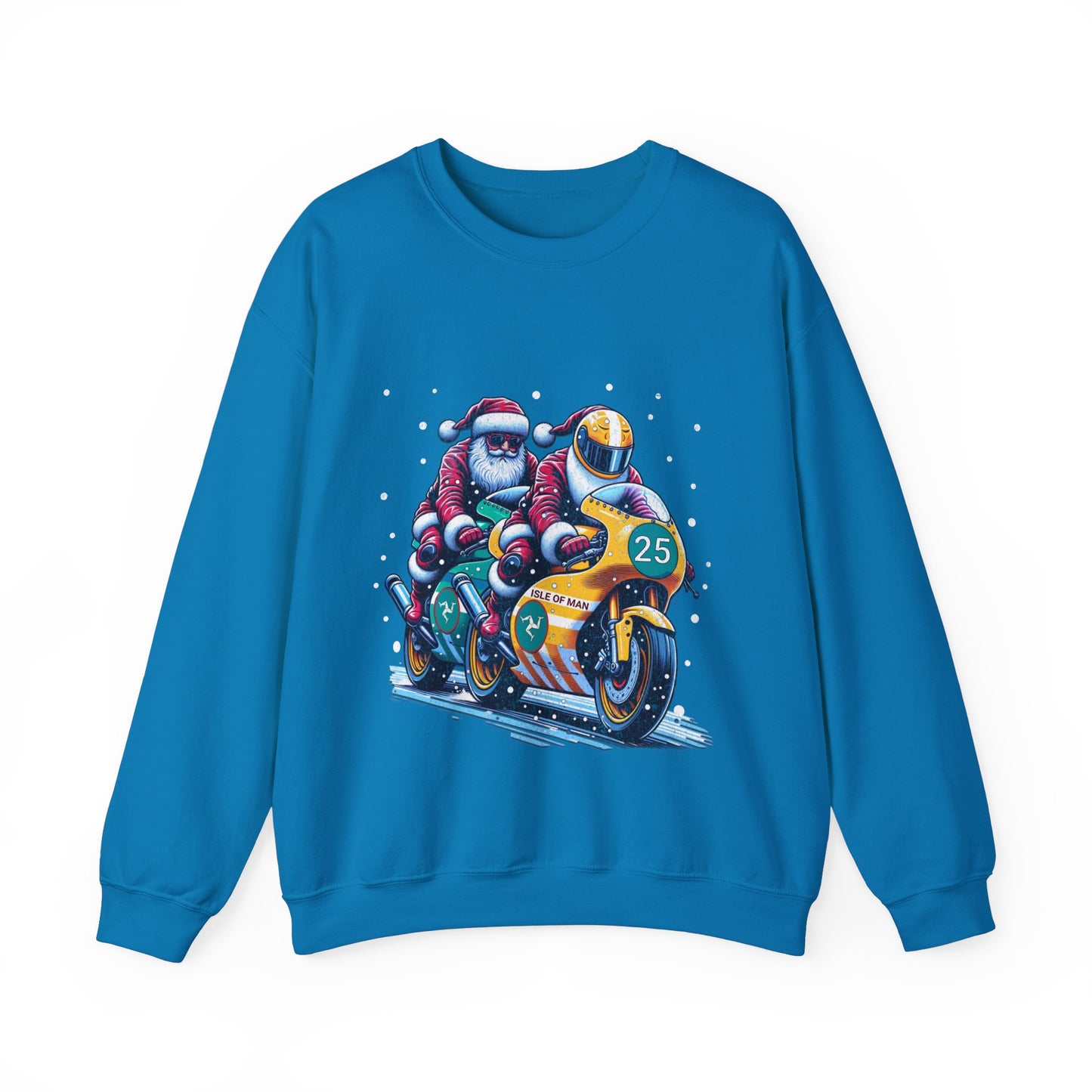 Isle of Man - 'Father Christmas A Sneaky Lap' Sweater