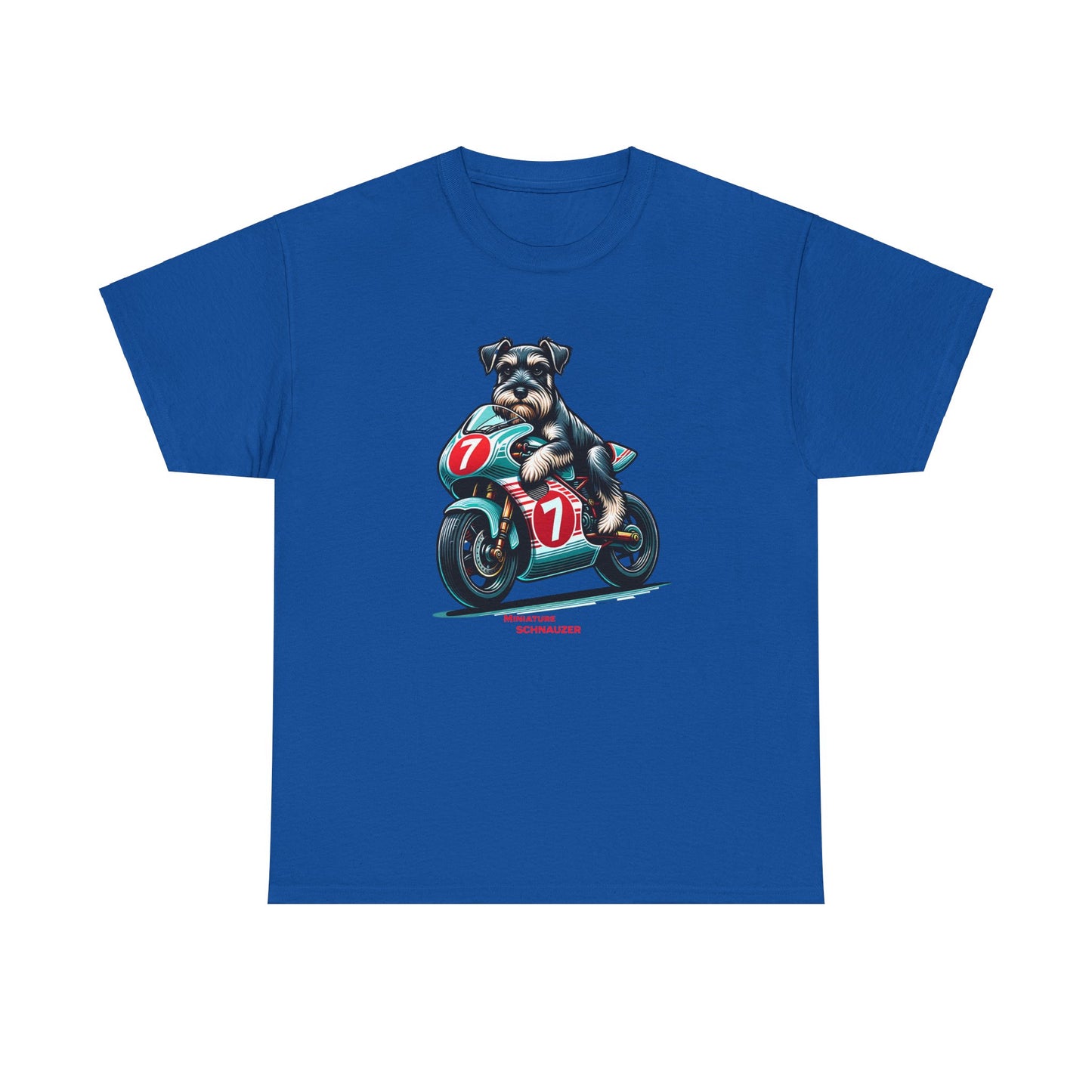 Schnauzer Biker No7 T-Shirt