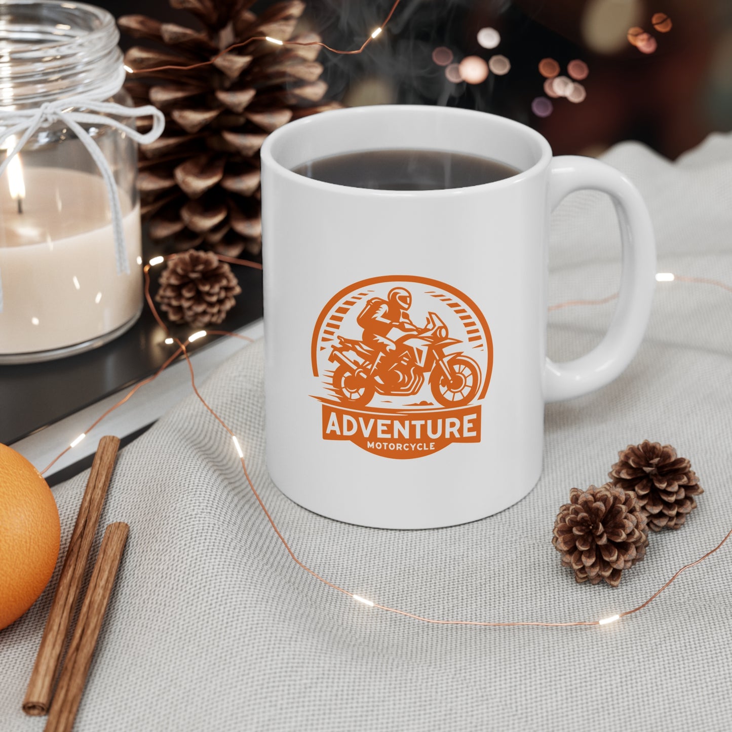 Adventure Motorcycle Mug