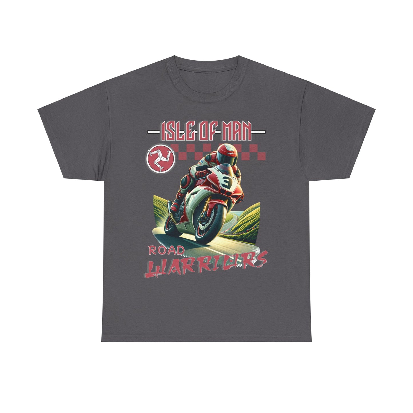 Isle of Man - Road Warriors Red - T-Shirt