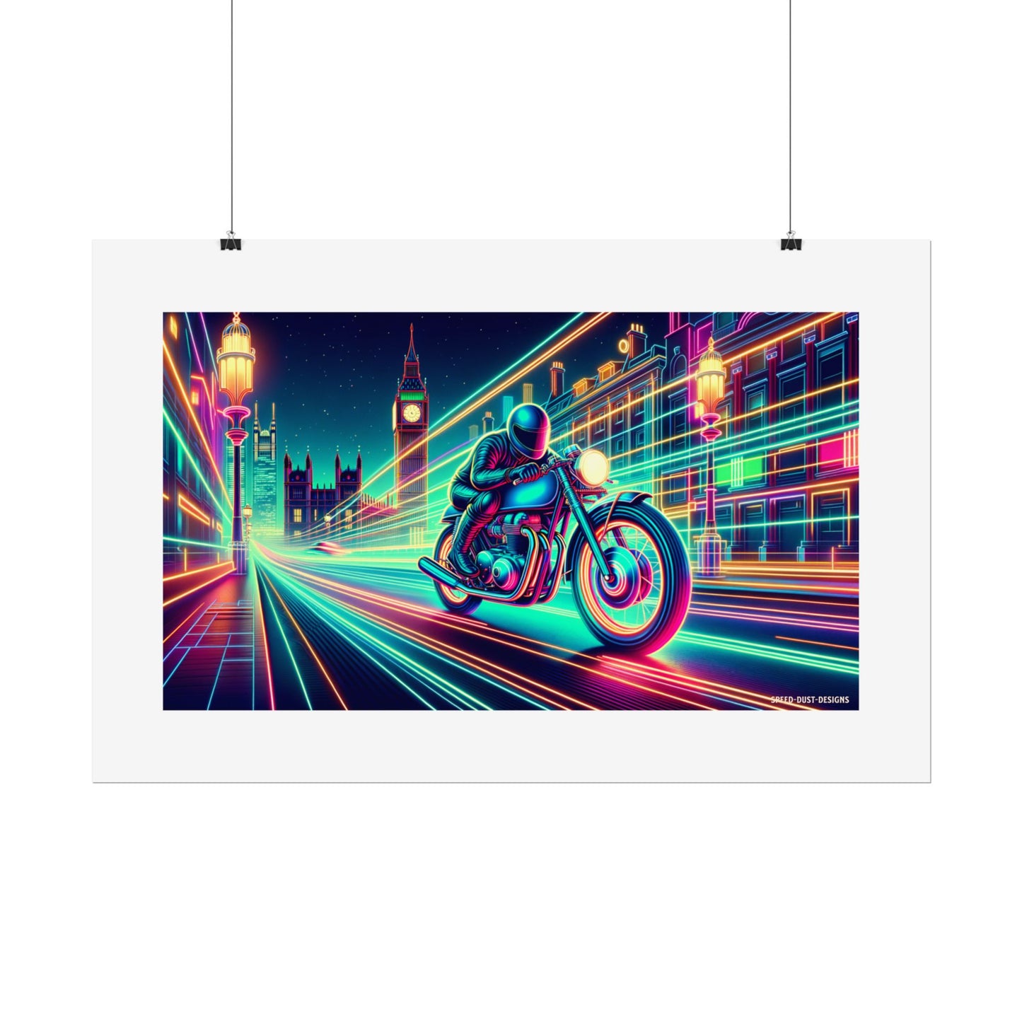 Neon Cafe Racer