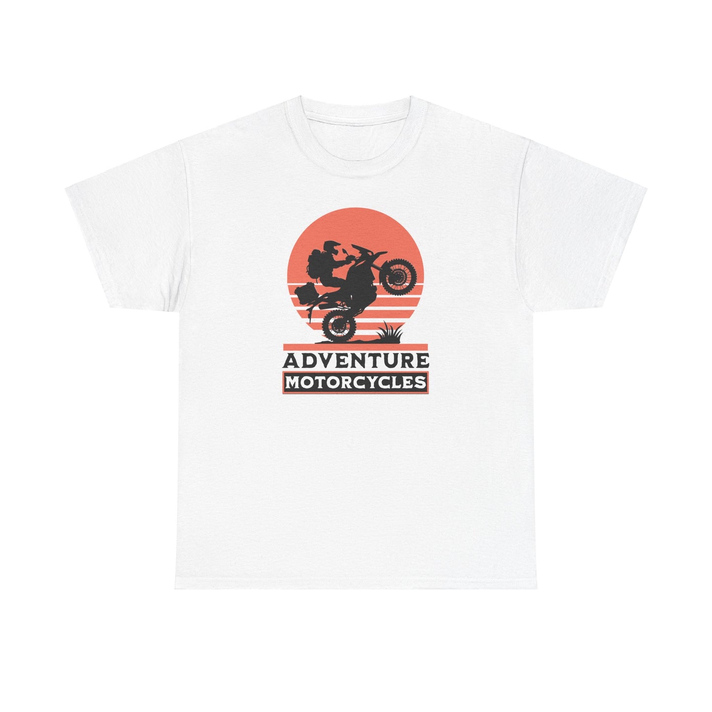 Adventure Motorcycle Sunset - T-Shirt