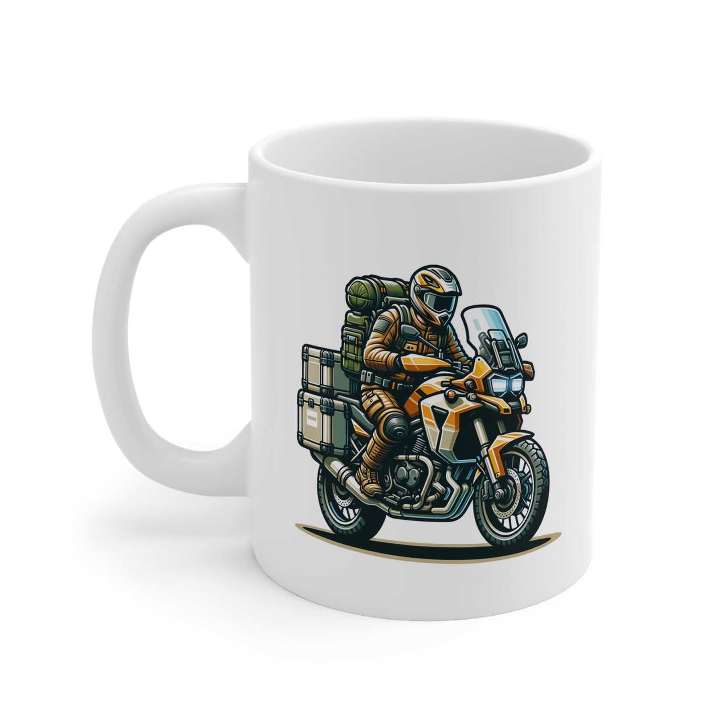 Adventure Bike Traveller Mug