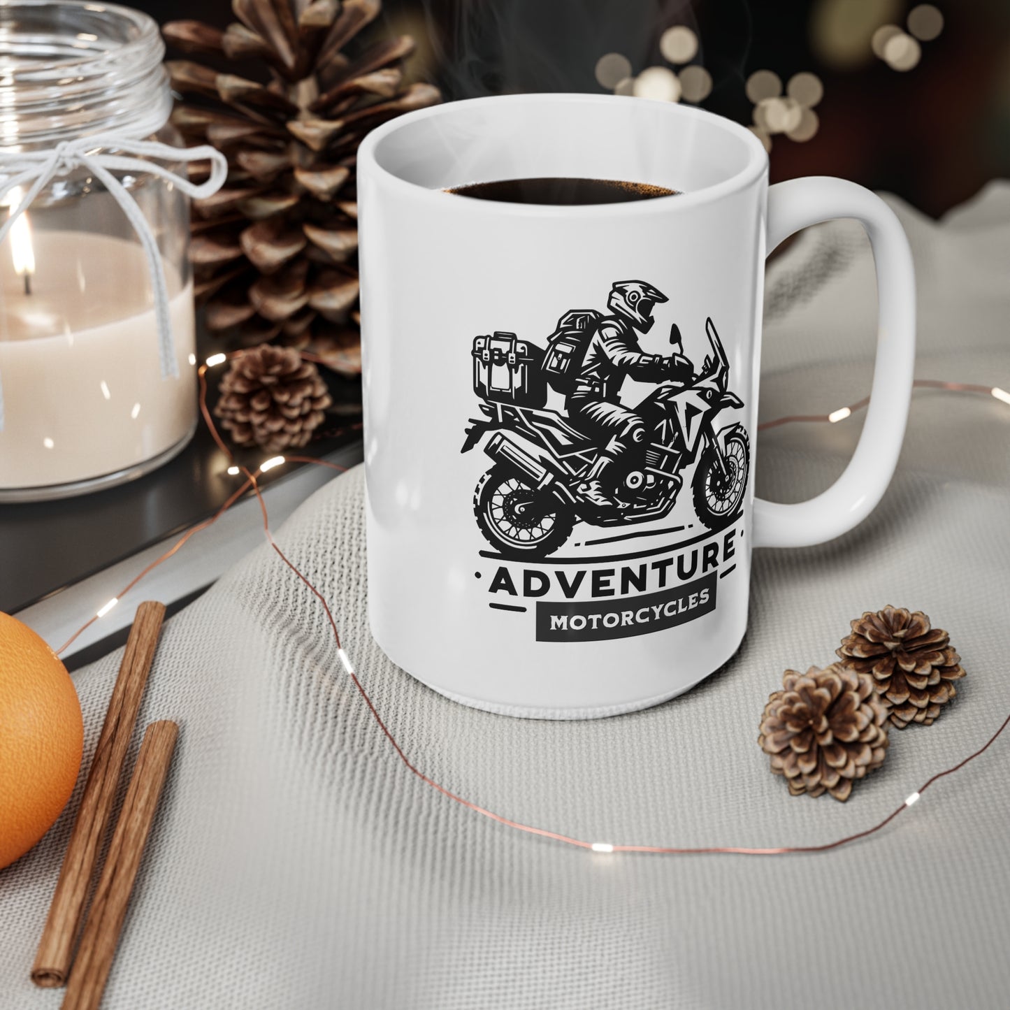 Adventure Motorcycle Mug