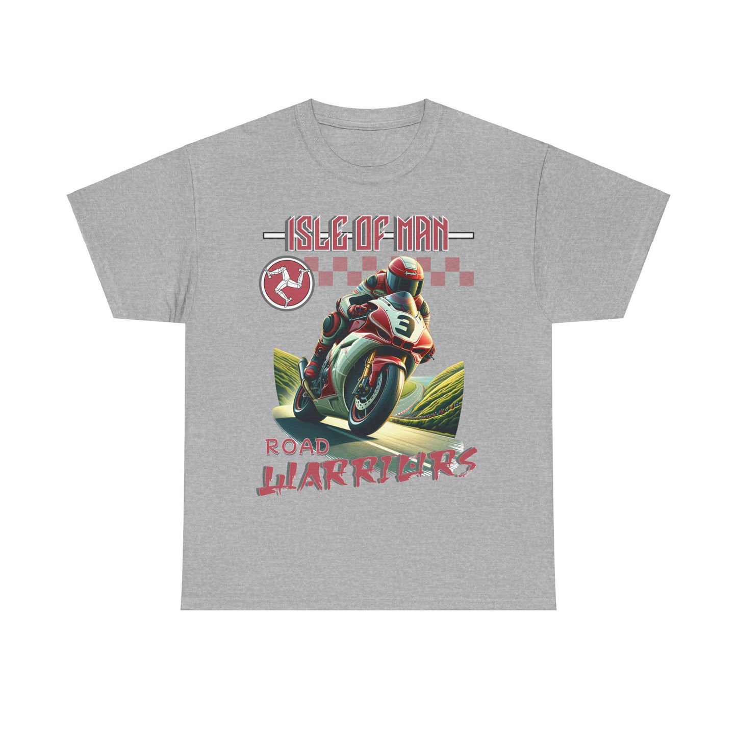 Isle of Man - Road Warriors Red - T-Shirt