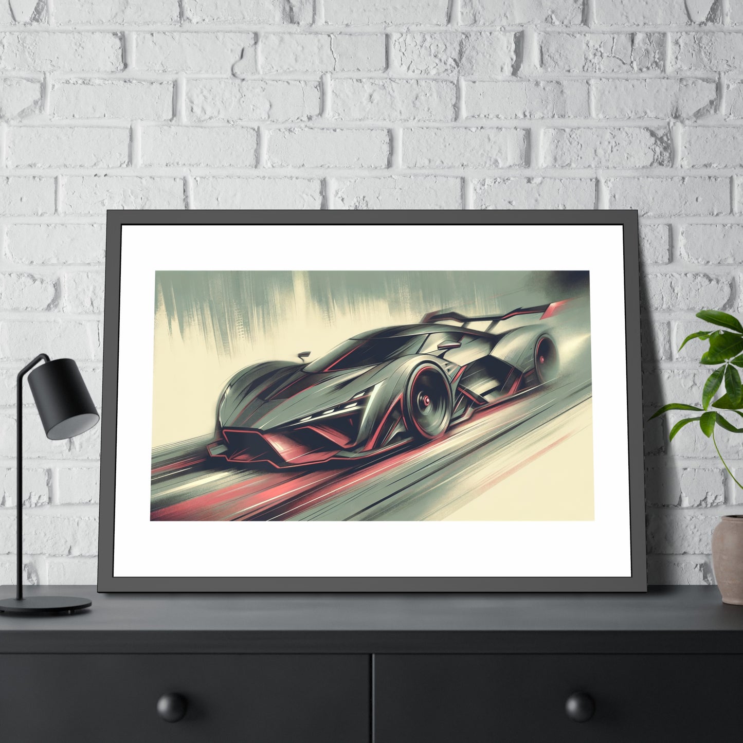 Fast and Futuristic Sports Car