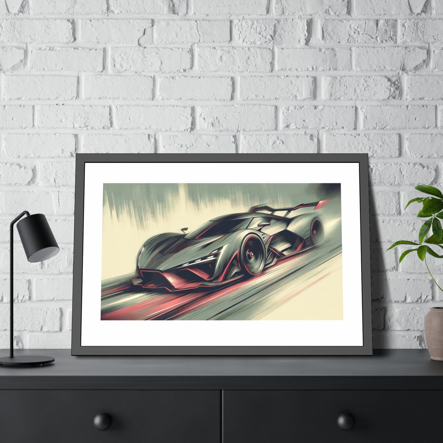 Fast and Futuristic Sports Car