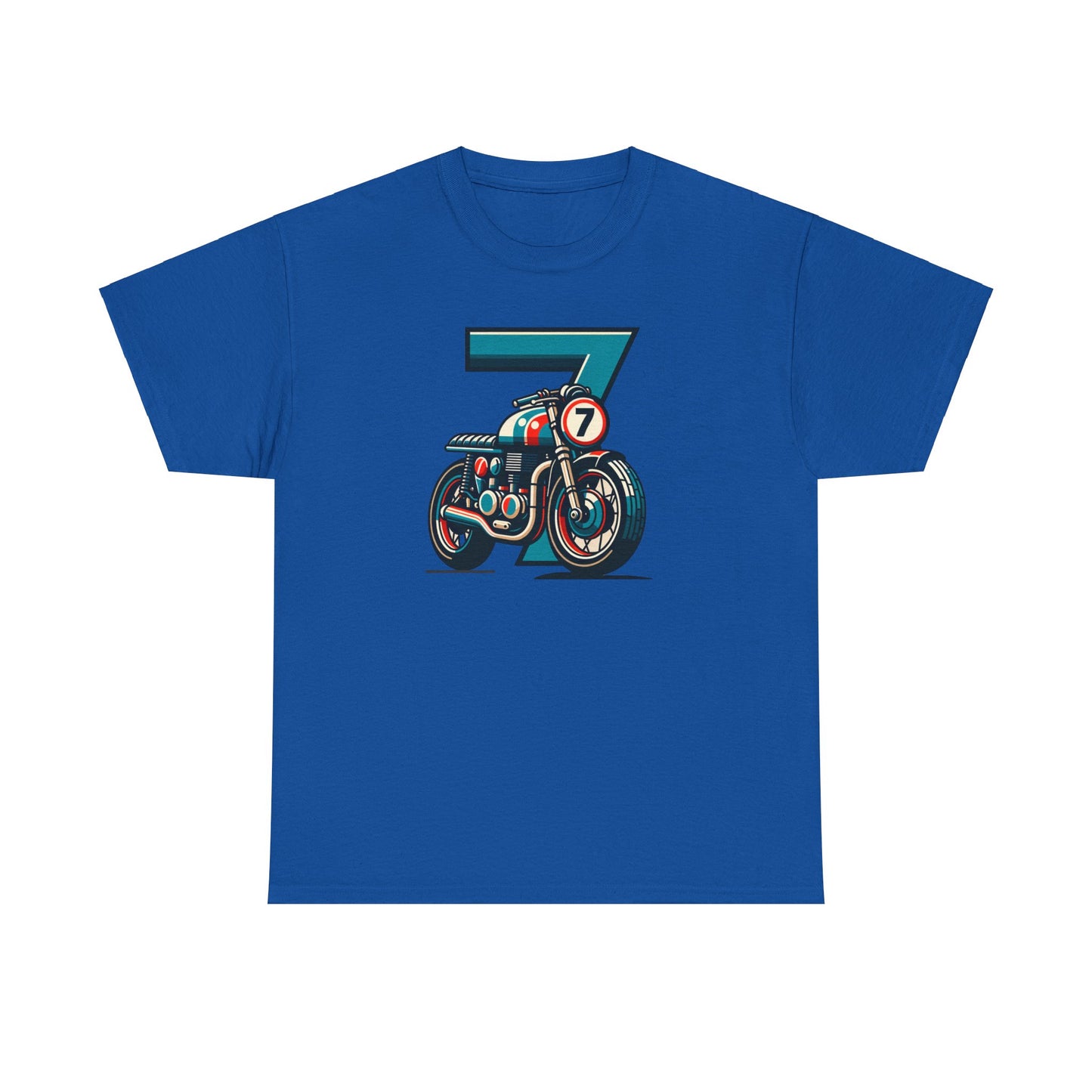 Motorcycle Number 7 T-Shirt