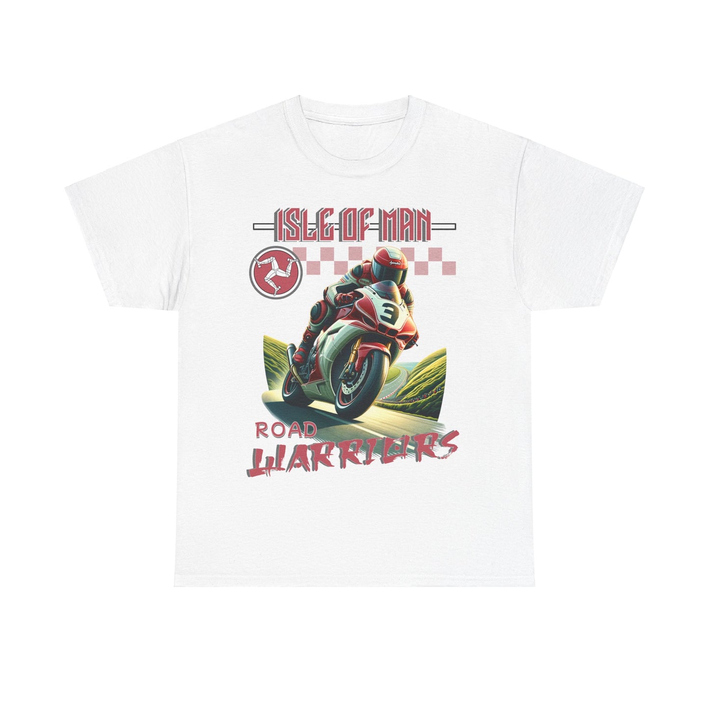 Isle of Man - Road Warriors Red - T-Shirt