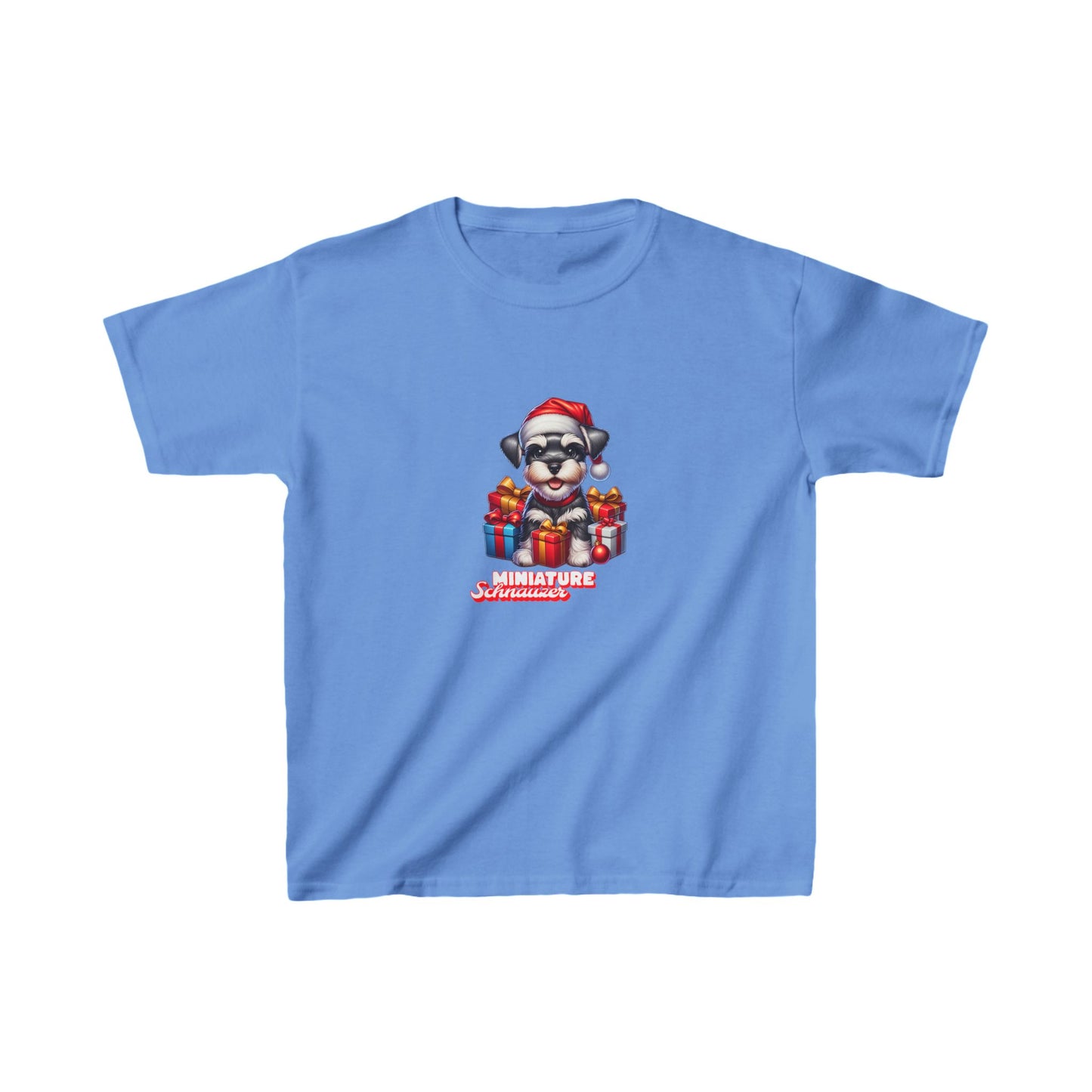 Christmas Schnauzer Kids T-Shirt