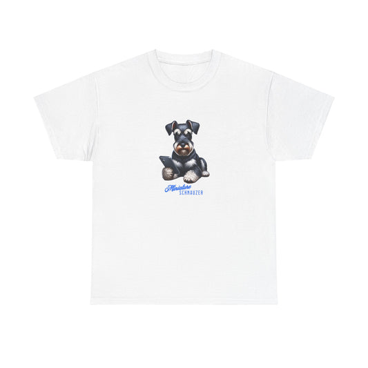 Miniature Schnauzer -Mobile Cell Phone T-Shirt