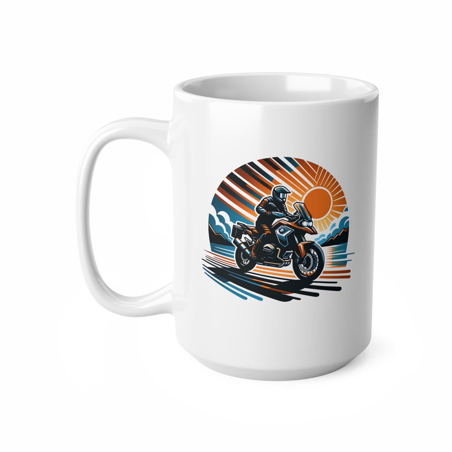 Adventure Motorcycle Journey Mug