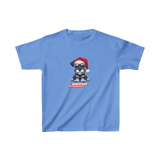 Christmas Schnauzer Kids T-Shirt