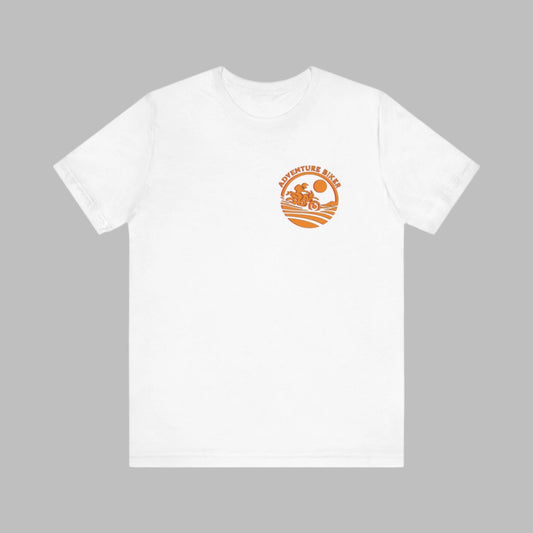 Adventure Biker Logo  T-Shirt