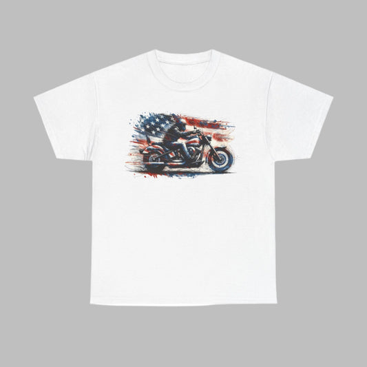 American Flag Chopper T-Shirt