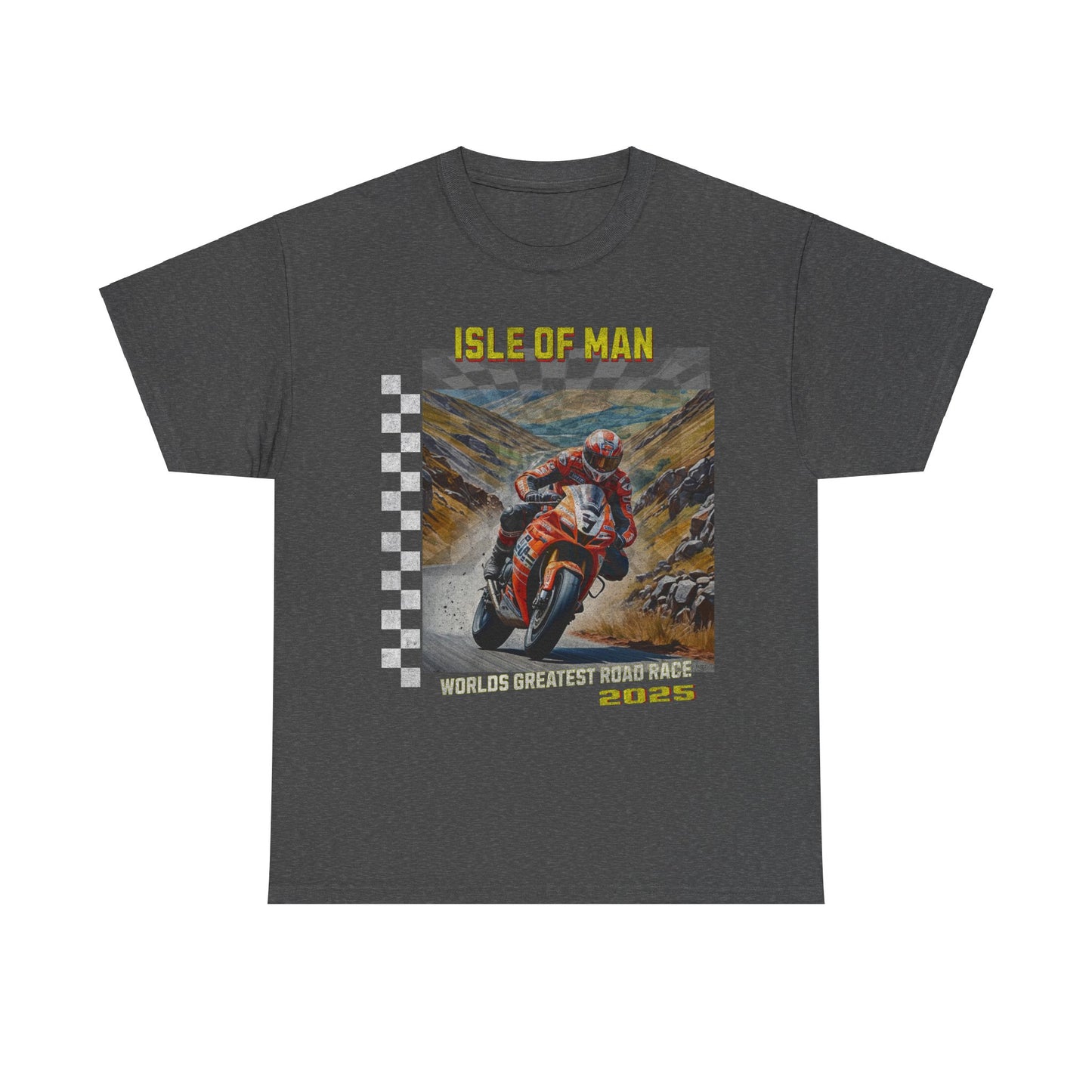 Isle of Man - Worlds Greatest Road Race 2025 T-Shirt