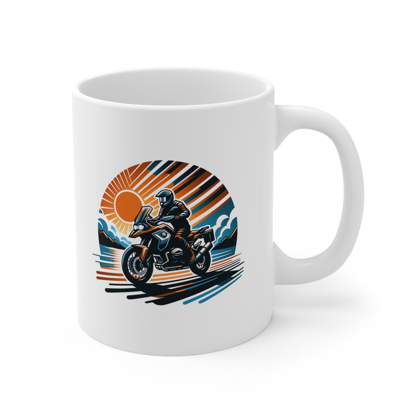 Adventure Motorcycle Journey Mug