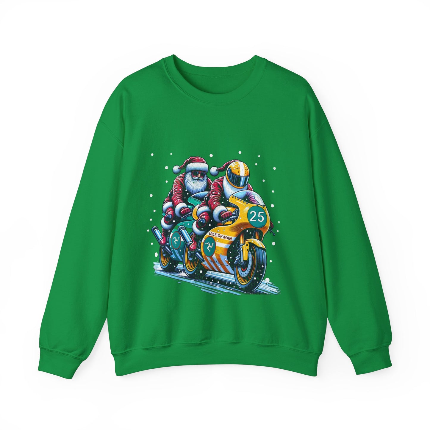 Isle of Man - 'Father Christmas A Sneaky Lap' Sweater