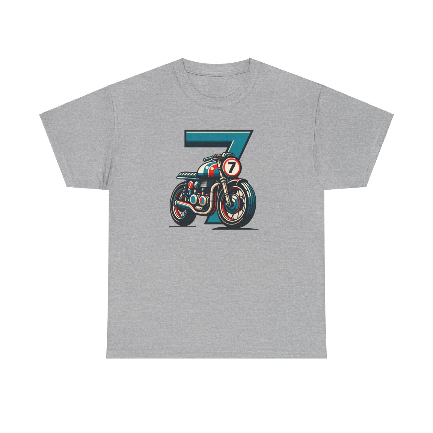 Motorcycle Number 7 T-Shirt