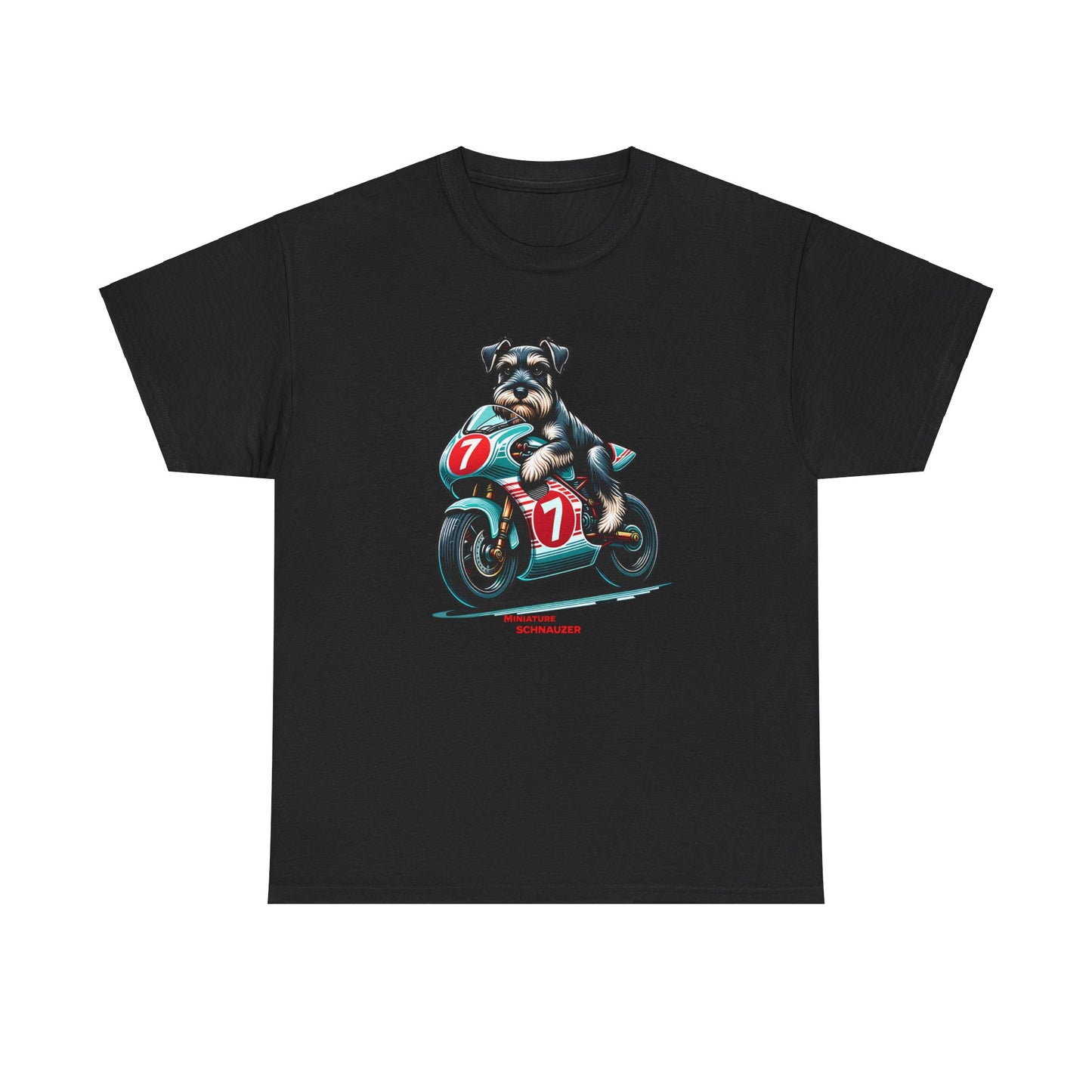 Schnauzer Biker No7 T-Shirt