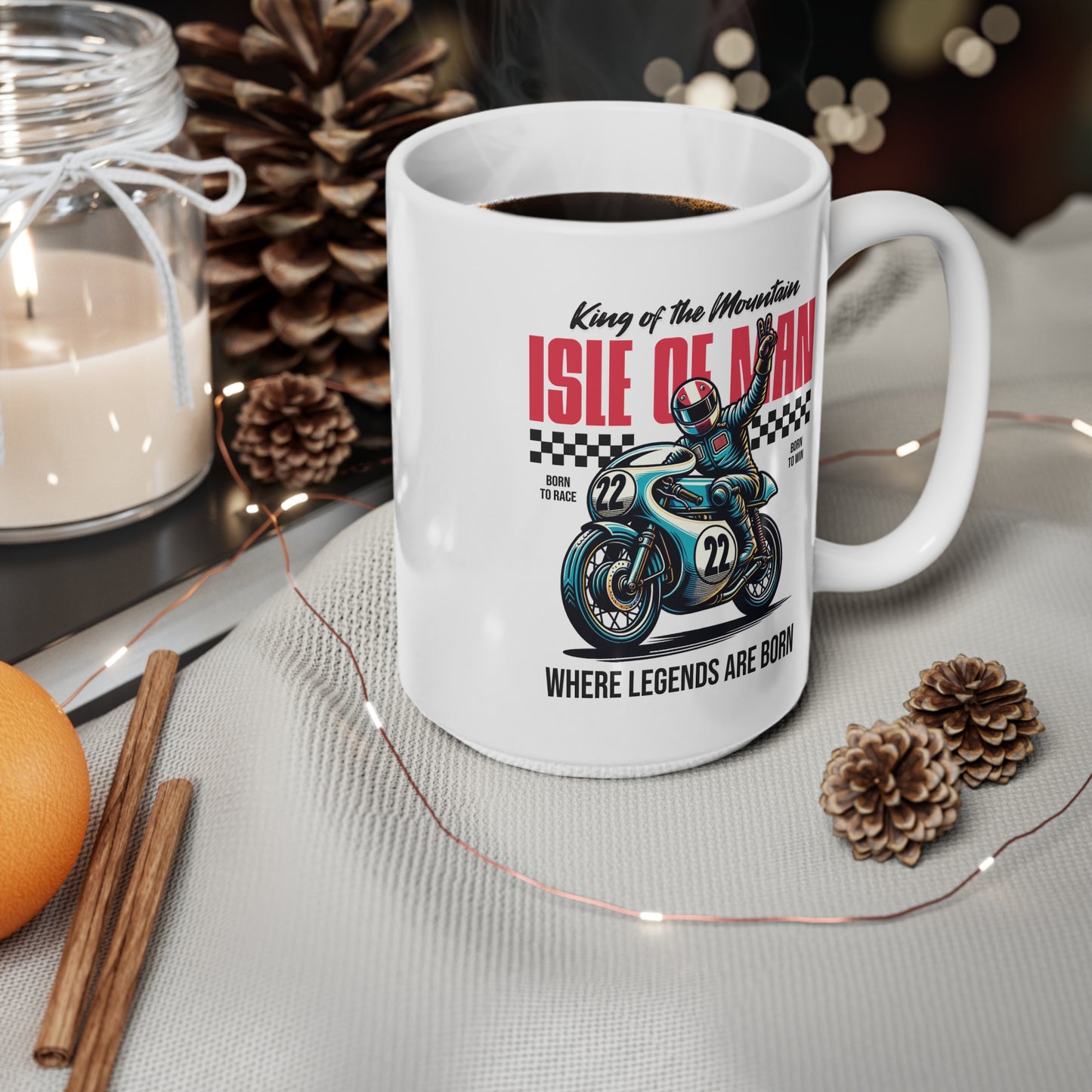 Isle of Man - Where Legends Are Born Mug