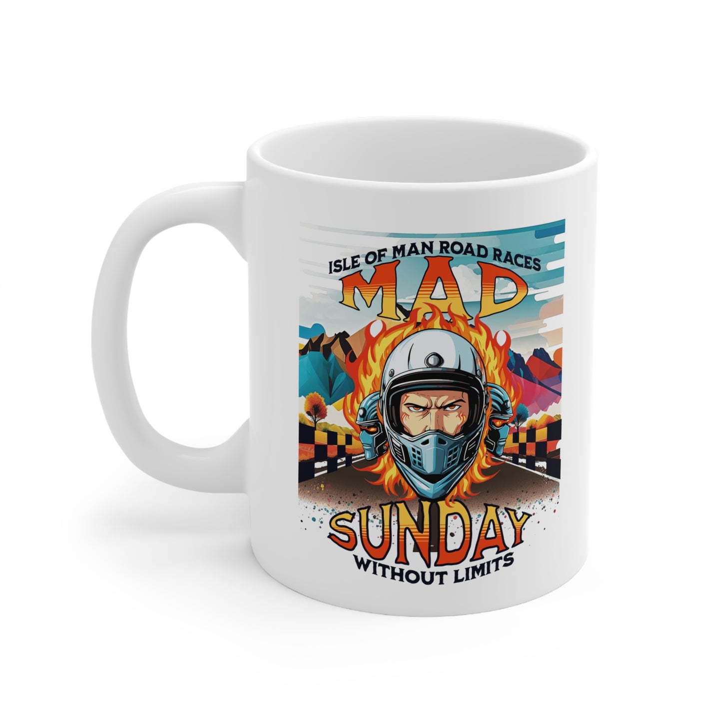 Isle of Man - Mad Sunday Mug